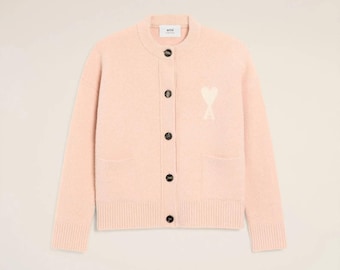 Hartvest in Ami Paris-stijl - handgemaakt Ami de Coeur-breiwerk