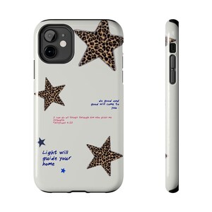 Etui na telefon z motywem gwiazdy Leoparda | Wytrzymałe etui na telefon