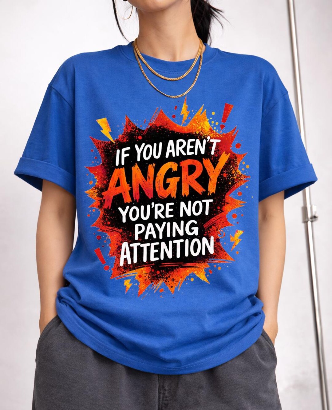 Angry Quote PNG, If You Aren’t Angry You’re Not Paying Attention, Bold ...