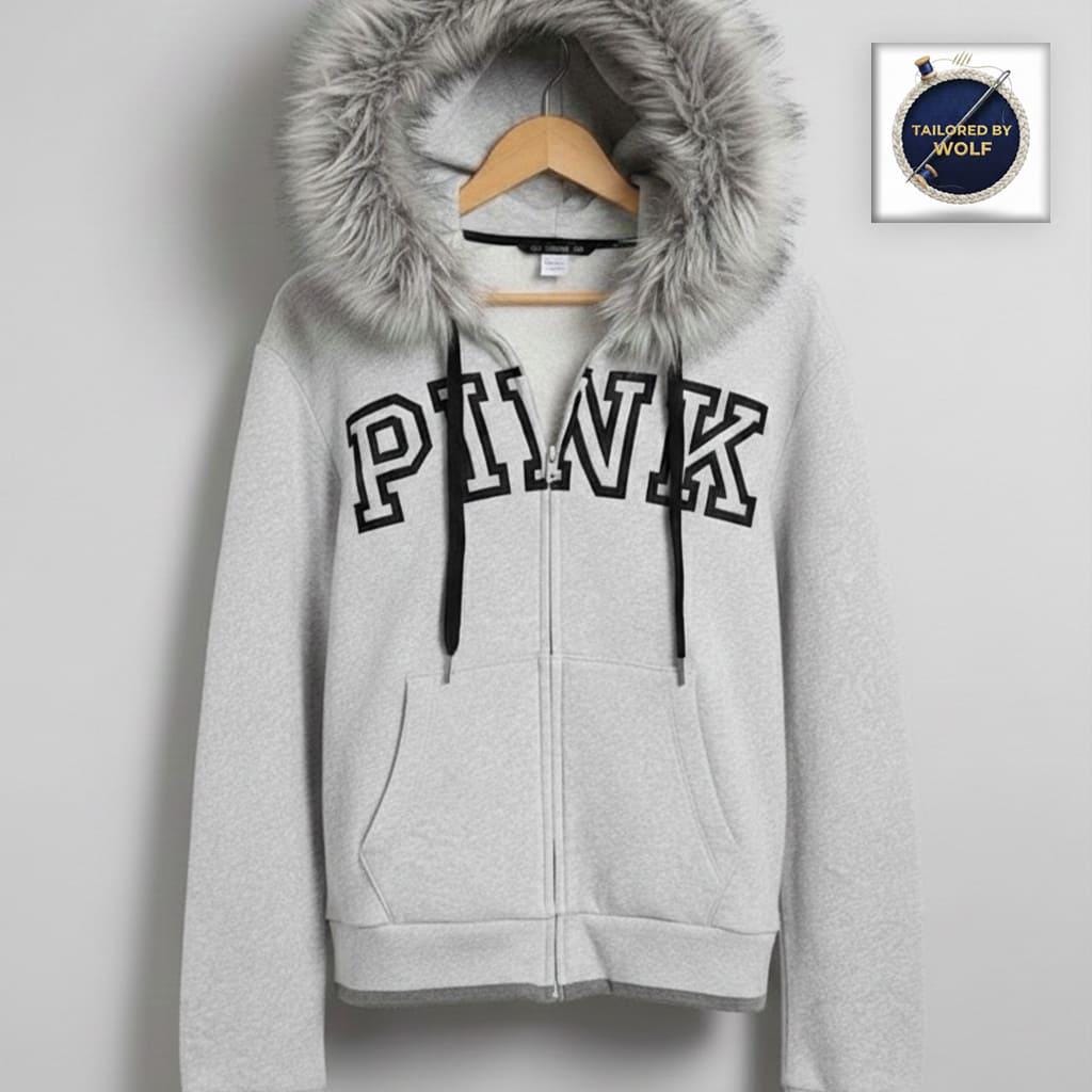 Fur Hoodie Y2k Zip Up - Etsy