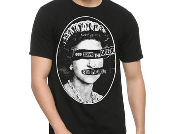 God Save The Queen Punk Rock Vintage T-Shirt, Men's and Women's Sizes (ELI-40441)