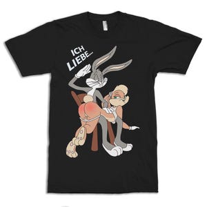 Bugs Bunny and Lola Butt Slap Ich Liebe T-Shirt, Men's and Women's Sizes