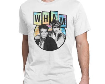 Wham 80's T-Shirt, Men's and Women's Sizes