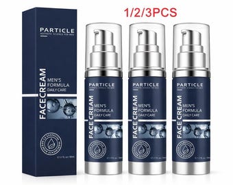 Trepack med ansiktskräm för män: Anti-aging hudvård för din dagliga rutin