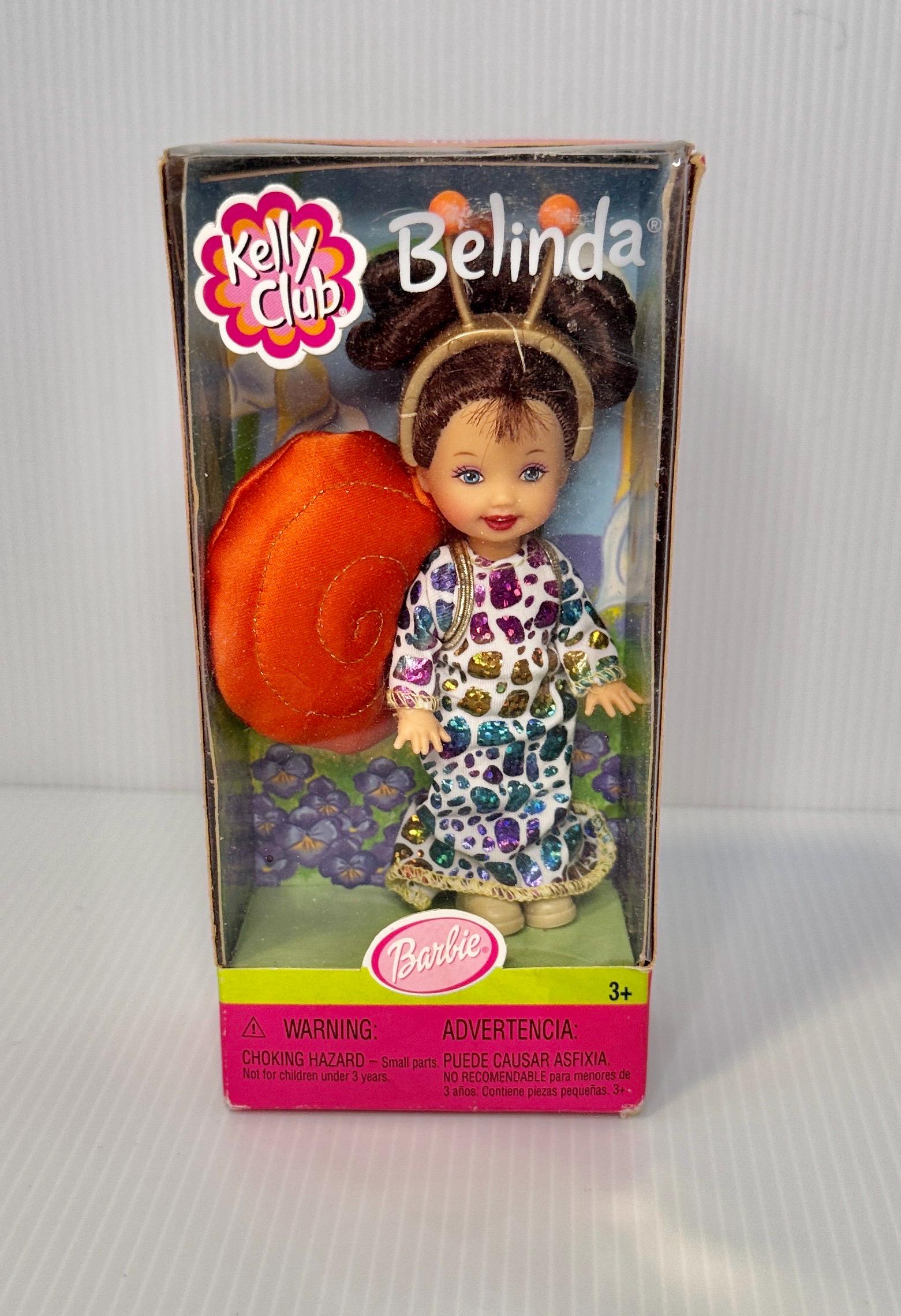 Mattel Poupée Belinda avec ours rose (boîte multilingue 2002