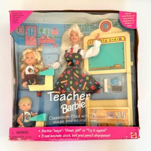1995 Teacher Barbie - Etsy