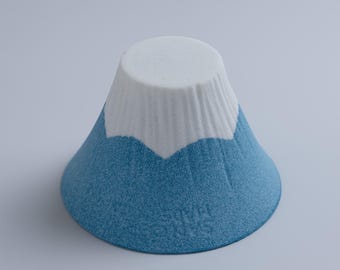 Mount Fuji keramische koffiefilter – herbruikbaar overgieten, handgemaakt in Japan