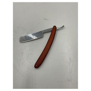 Vintage Style Stainless Steel Straight Razor Wood Handle Shaving Tool China