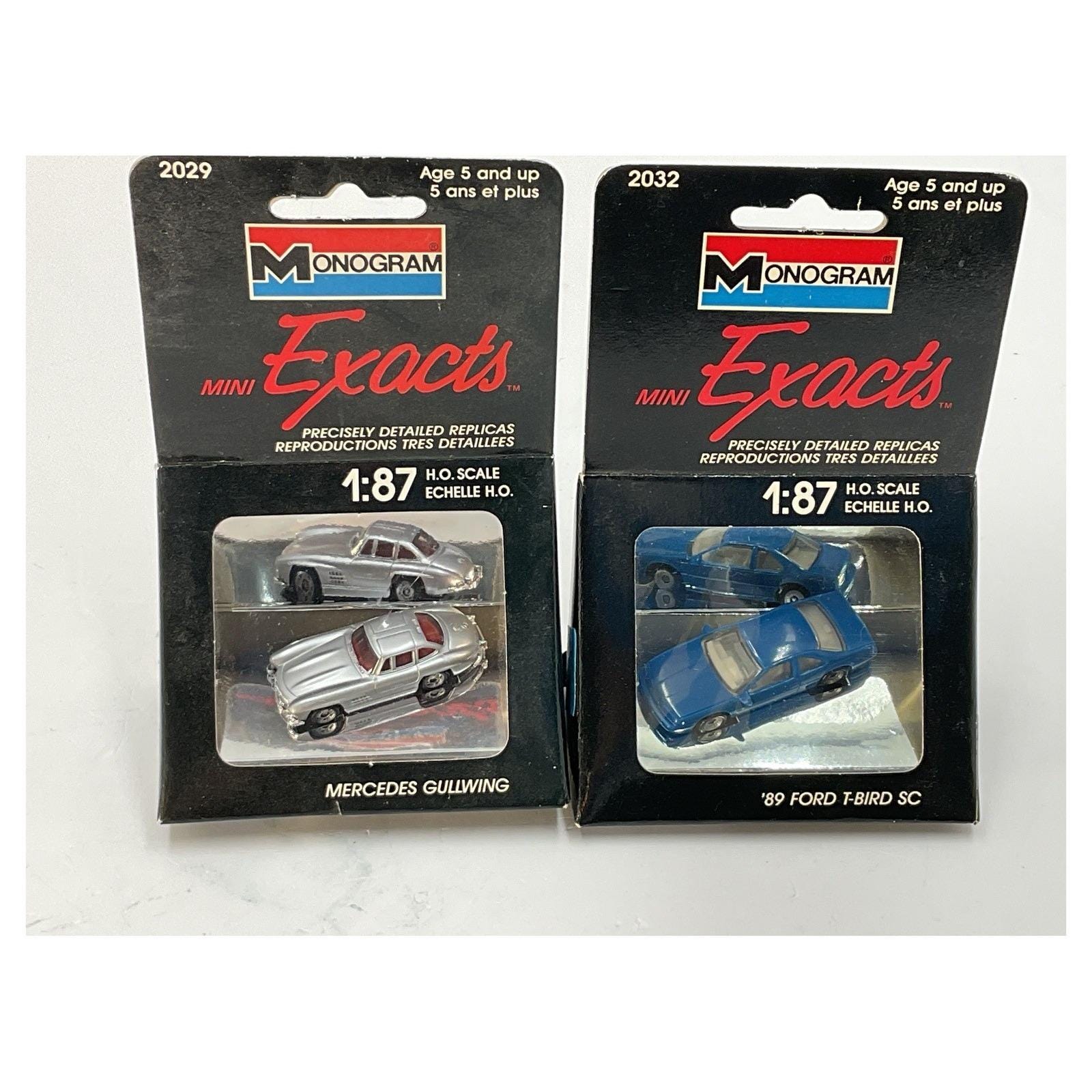 Monogram Mini Exacts 1:87 Scale Mercedes & Ford Model Cars - Etsy
