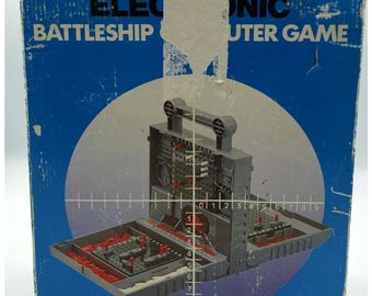 Vintage Electronic Battleship Computer Game | Powers On, As-Is Condition 1977