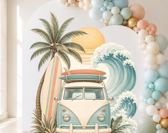 The Big One / Surf Beach birthday big Decor cutout beach theme first birthday wave Decorations the big one Prop Decor