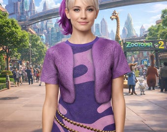 Zootopia 2 Shirt, Gazelle Costume, Pop Singer, Cartoon Character Outfit, Animal Kingdom Shirt, Gifts for Cosplayers, runDisney Costumes