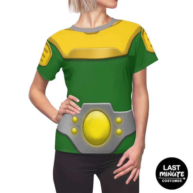 Doc Ock Women's Shirt, Spidey and His Amazing Friends Costume, Animated Series Outfits, Doctor Octopus Cosplay, Comic-Con Event Costumes