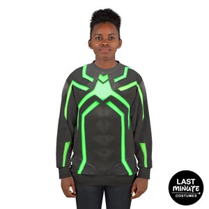 Spider-Man Stealth Big Time Suit Long Sleeve Shirt, Marvel's Spider-Man Costume Cosplay