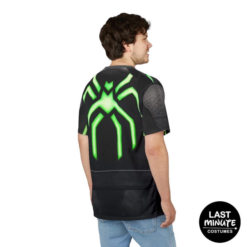 Spider-Man Stealth Big Time Suit Costume Shirt, Marvel's Spider-Man Cosplay