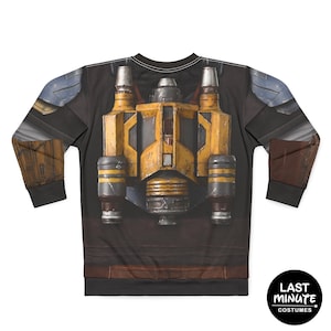 Paz Vizsla Long Sleeve Shirt, The Mandalorian and Grogu Cosplay, Star Wars Costume, Galaxy's Edge, Disneyland Apparel, Mandalore Outfit