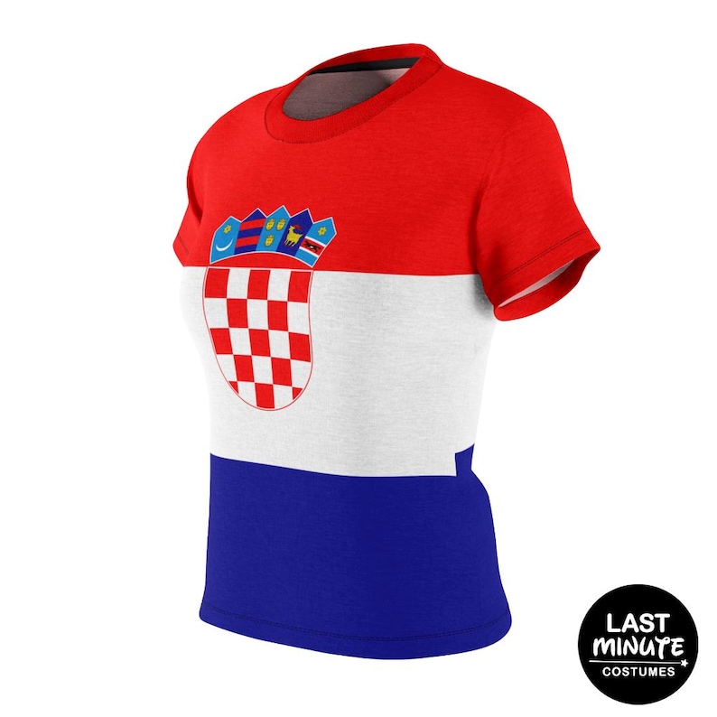 Croatia Soccer 2026 Fan Women's T-Shirt, Croatia National Flag Cosplay, World Cup Retro Outfit, Sport Fans Gift