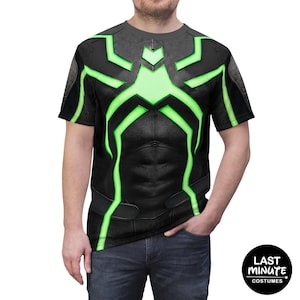 Spider-Man Stealth Big Time Suit Costume Shirt, Marvel's Spider-Man Cosplay