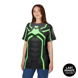 Spider-Man Stealth Big Time Suit Costume Shirt, Marvel's Spider-Man Cosplay