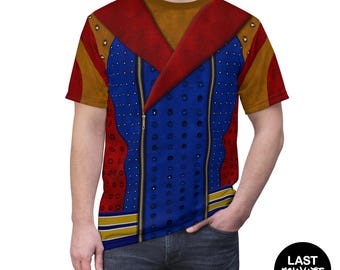Descendants 2 Costume, Jay Shirt, Jay Descendants, Mens Disney Shirt, Disney Birthday, Disney Cosplay, Disney Costume, Descendants Birthday