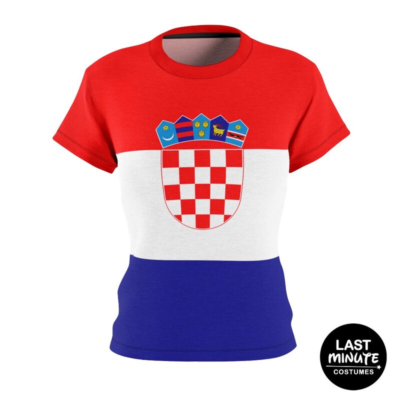 Croatia Soccer 2026 Fan Women's T-Shirt, Croatia National Flag Cosplay, World Cup Retro Outfit, Sport Fans Gift
