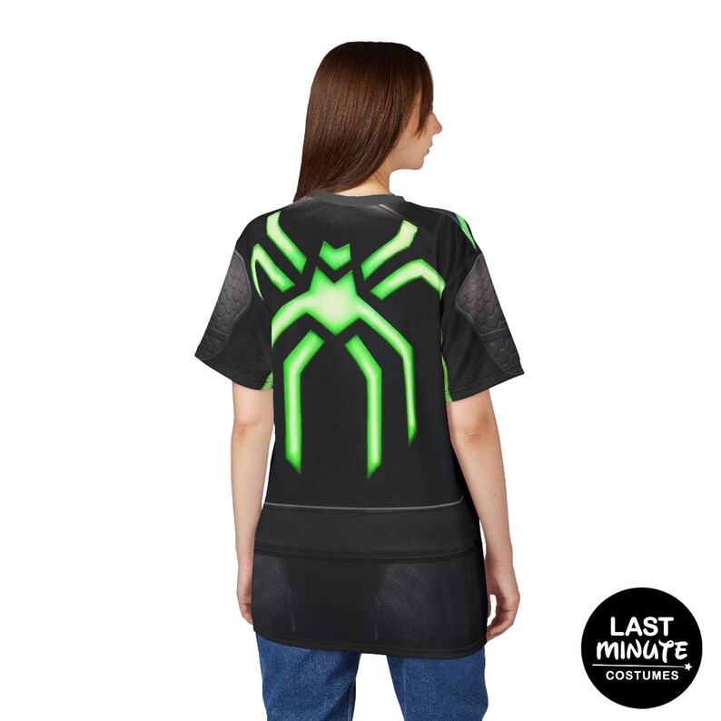 Spider-Man Stealth Big Time Suit Costume Shirt, Marvel's Spider-Man Cosplay