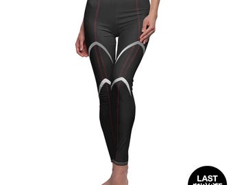 Wanda Scarlet Witch Leggings, WandaVision TV Series Costume,Wanda Maximoff Outfits, Disney Leggings for Women, Disney Costume for Adults