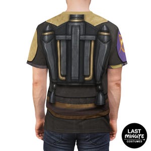 Tristan Wren Shirt, Star Wars Rebels Cosplay, Mandalorian Warrior Costume, Galactic Empire, Halloween Party Outfit, runDisney Apparel