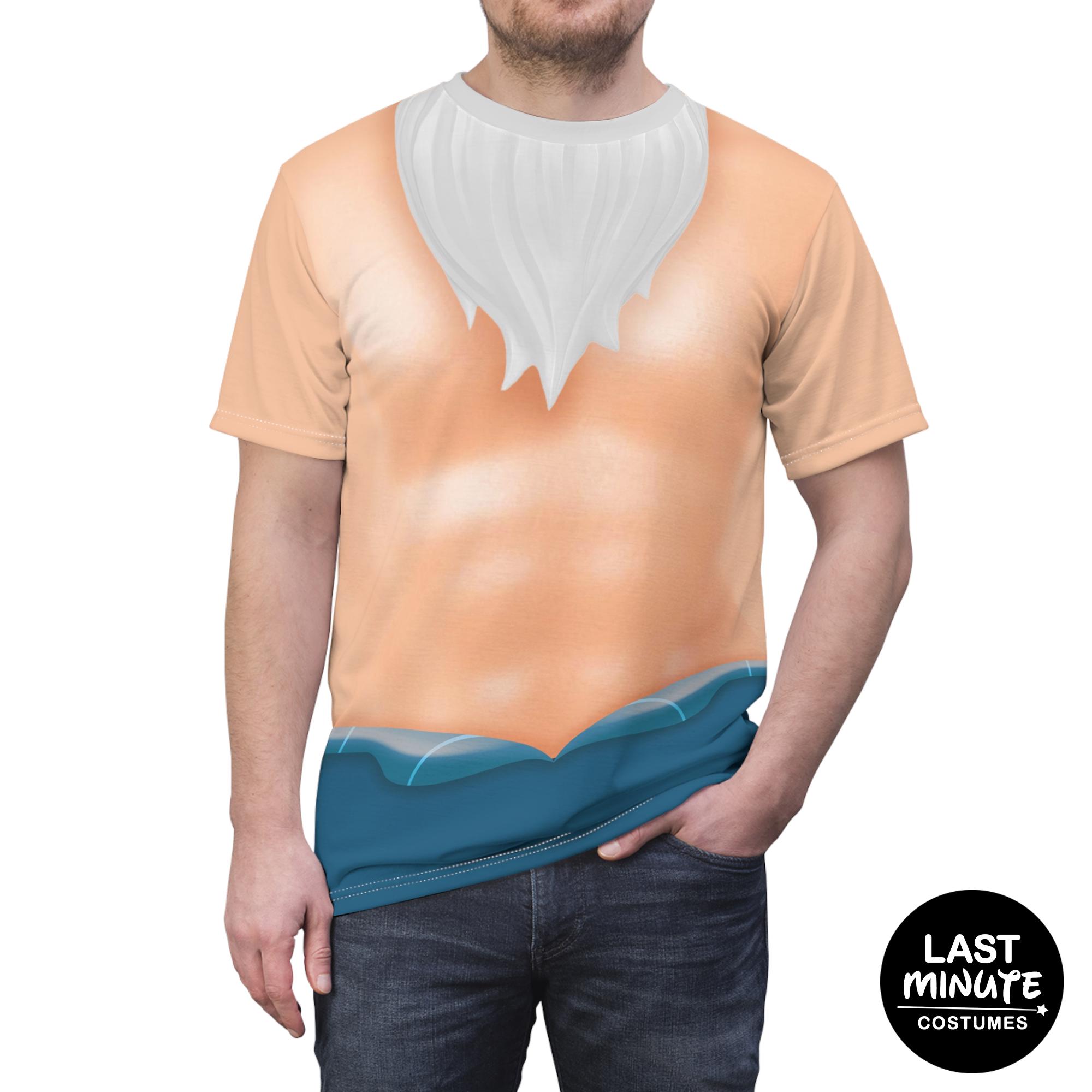 Discover King Triton Shirts, The Little Mermaid Costume, King Triton Costume, Disney Dad Shirt, Disney Cruise Costume Cosplay, Men Little Mermaid