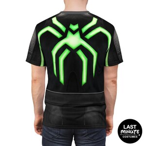 Spider-Man Stealth Big Time Suit Costume Shirt, Marvel's Spider-Man Cosplay