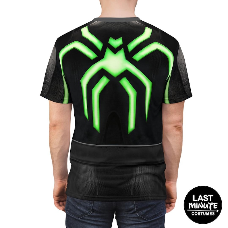 Spider-Man Stealth Big Time Suit Costume Shirt, Marvel's Spider-Man Cosplay