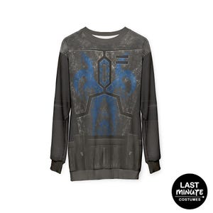Pre Vizsla Armor Long Sleeve Shirt, Star Wars The Clone Wars Costume, Mandalorian Warrior Cosplay, Mandalore Outfit, Halloween Apparel