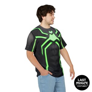 Spider-Man Stealth Big Time Suit Costume Shirt, Marvel's Spider-Man Cosplay