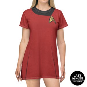 star trek a line dress Star Trek CATS A-Line Dress
