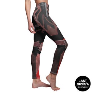 Rook Kast Leggings, Mandalorian Super Commando, Star Wars Maul Shadow Lord Cosplay, Leggings for Womens, runDisney Costumes, Galaxy's Edge