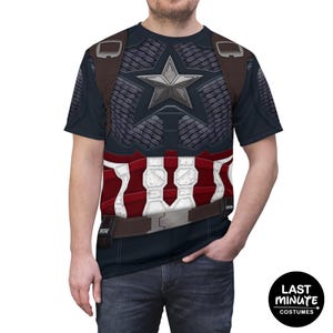 Captain America Shirt, Avengers Costume, Avengers Endgame Shirt, Captain America Costume, Captain America Cosplay, Comic Con, Marvel Shirts