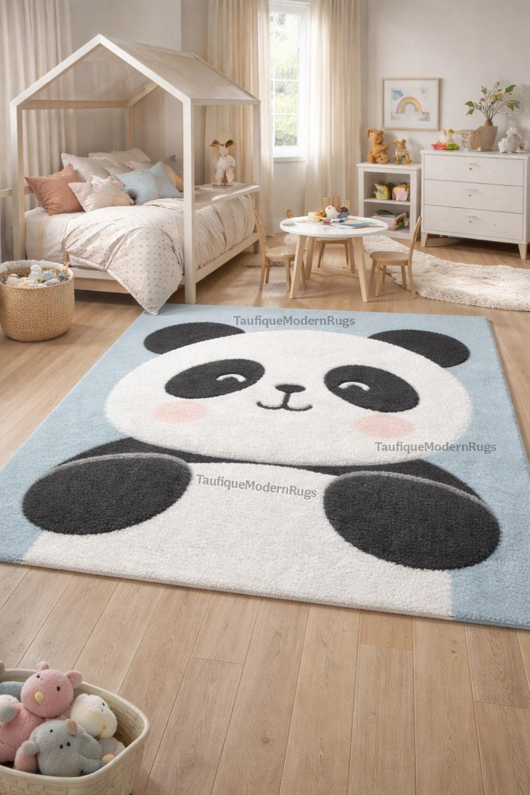 Weatherbeeta Panda Rug Handmade Panda Tufted Rug - Etsy