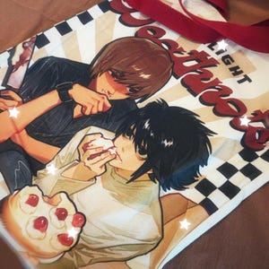 Death book DN Tote bags Lawlight L&Light Anime