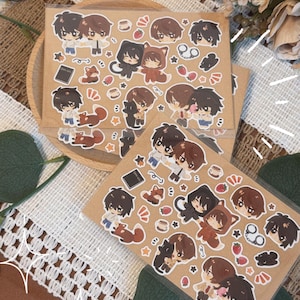 Death book DN Sticker Sheet Lawlight L&Light Anime