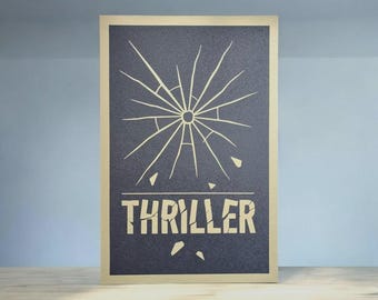 Thriller SVG Cut File | Home Theater, Movie Room Decor (Digital Download)