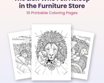 The Lion Who Fell Asleep in the Furniture Store