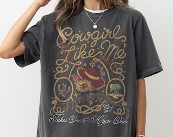 Retro Toy Story Shirt, Cowgirl Like Me Comfort Colors Tee, Vintage Western Jessie T-Shirt, Disney Toy Story 5 Shirt, Disney Pixar Fest Shirt