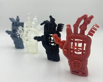 Ultimate 3D Printer Tolerance Test – Hand-Shaped Calibration STL – Print in Place (PiP)