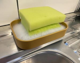 Stylish Sponge bowl, 3D print, easy to clean.