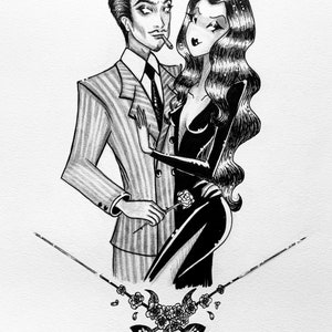 Gomez e Morticia