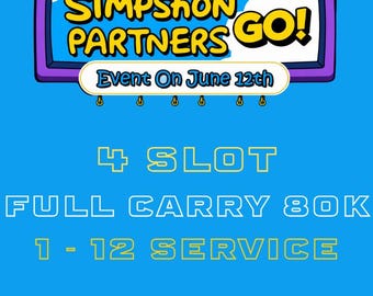 Monopoly_go Partners-Simp_sons 4X slot full carry - Quick response