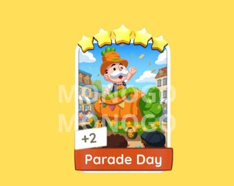 Parade Day - Monopoly_Go Sticker 5 Sterne - Happy Harvest Album (Schnelle Lieferung)