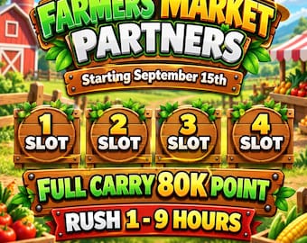 Farmers Market Partners – Monopoly_Go-Event – ​​Volle Ladung 80.000 Punkte – Schnelle Lieferung