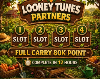 Looney Tunes Partners – Monopoly_Go-Event – Volle Punktzahl (80.000) – Schnelle Lieferung