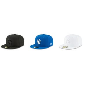 New York Yankees Wool 59FIFTY Fitted Cap – Classic NY Logo Embroidered Hat, MLB Batterman Back, Vintage Style Baseball Cap